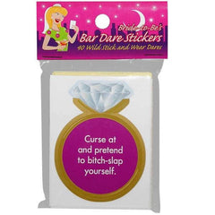 Bride-To-Be Bar Dare Stickers