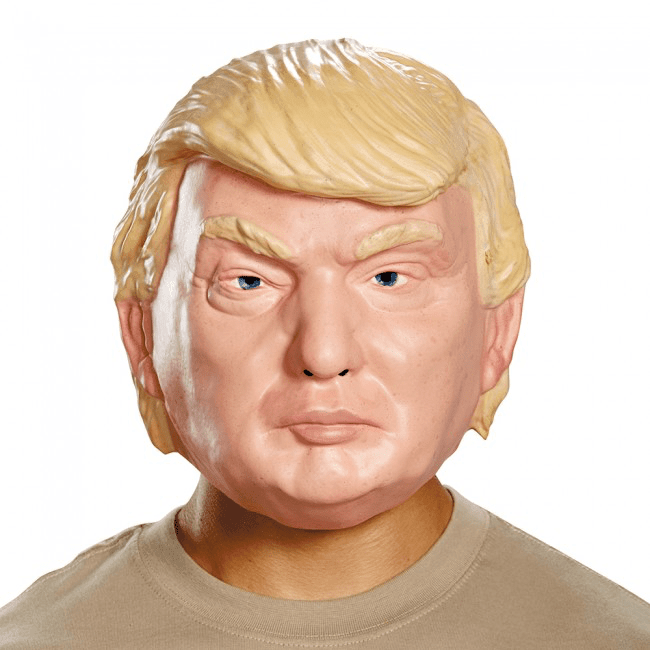 Donald Trump Vacuform 1/2 Mask