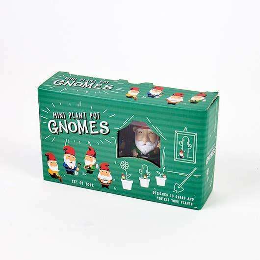 Mini Garden Gnomes for Potted Plants