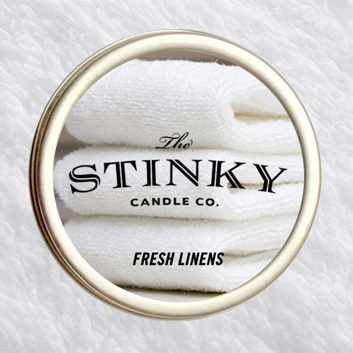 Fresh Linens Scented Candle