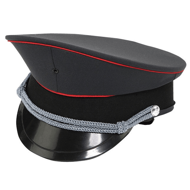 Deluxe Grey Military Hat