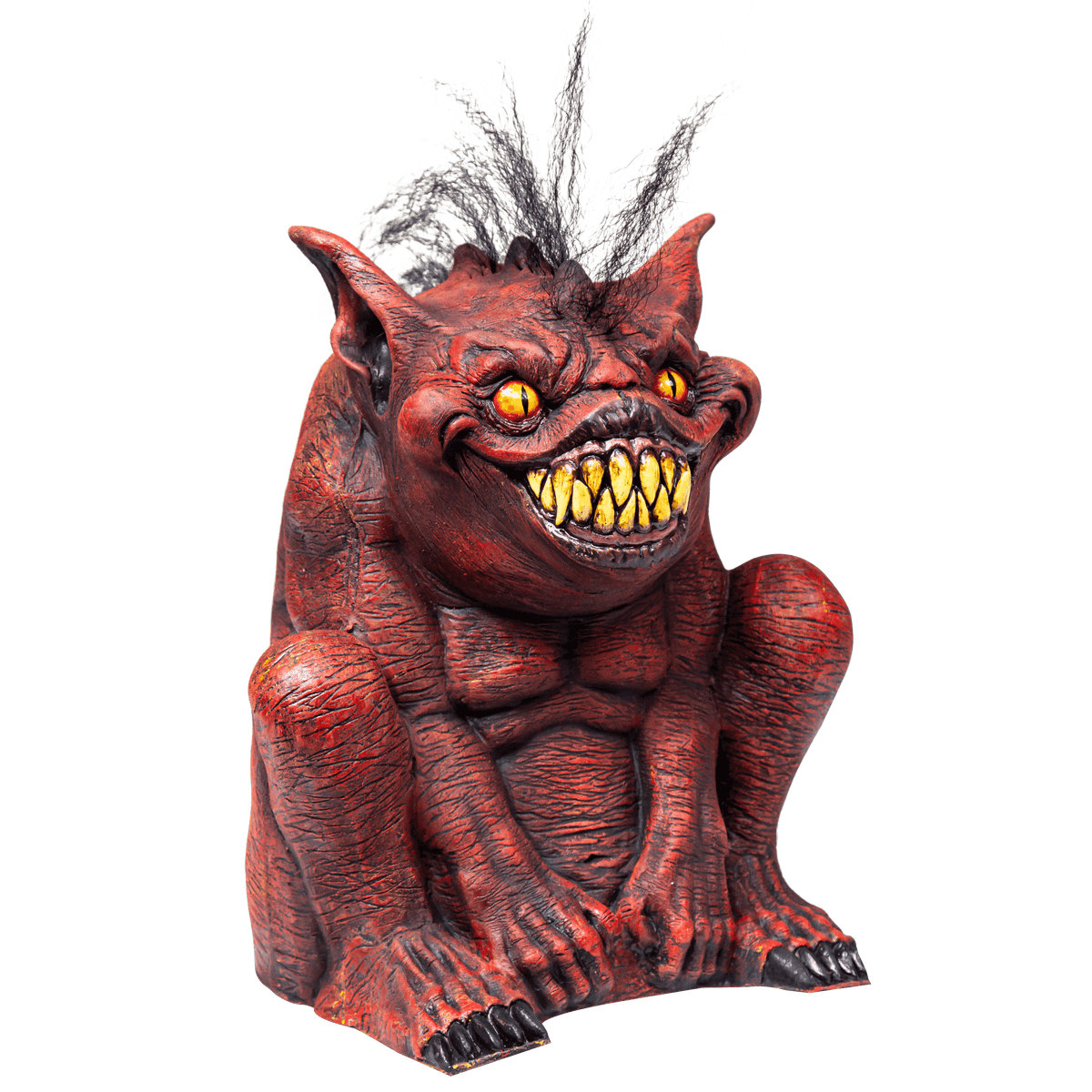 Red Stone Little Monster Prop Decoration
