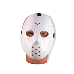 Plastic White Hockey Mask