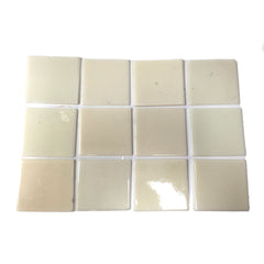 SMASHProps Breakaway Glass or Ceramic Tile Prop 4 Inch x 4 Inch - White,Opaque