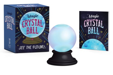Magic Light Up Mini Crystal Ball w/ Music & Mini Book