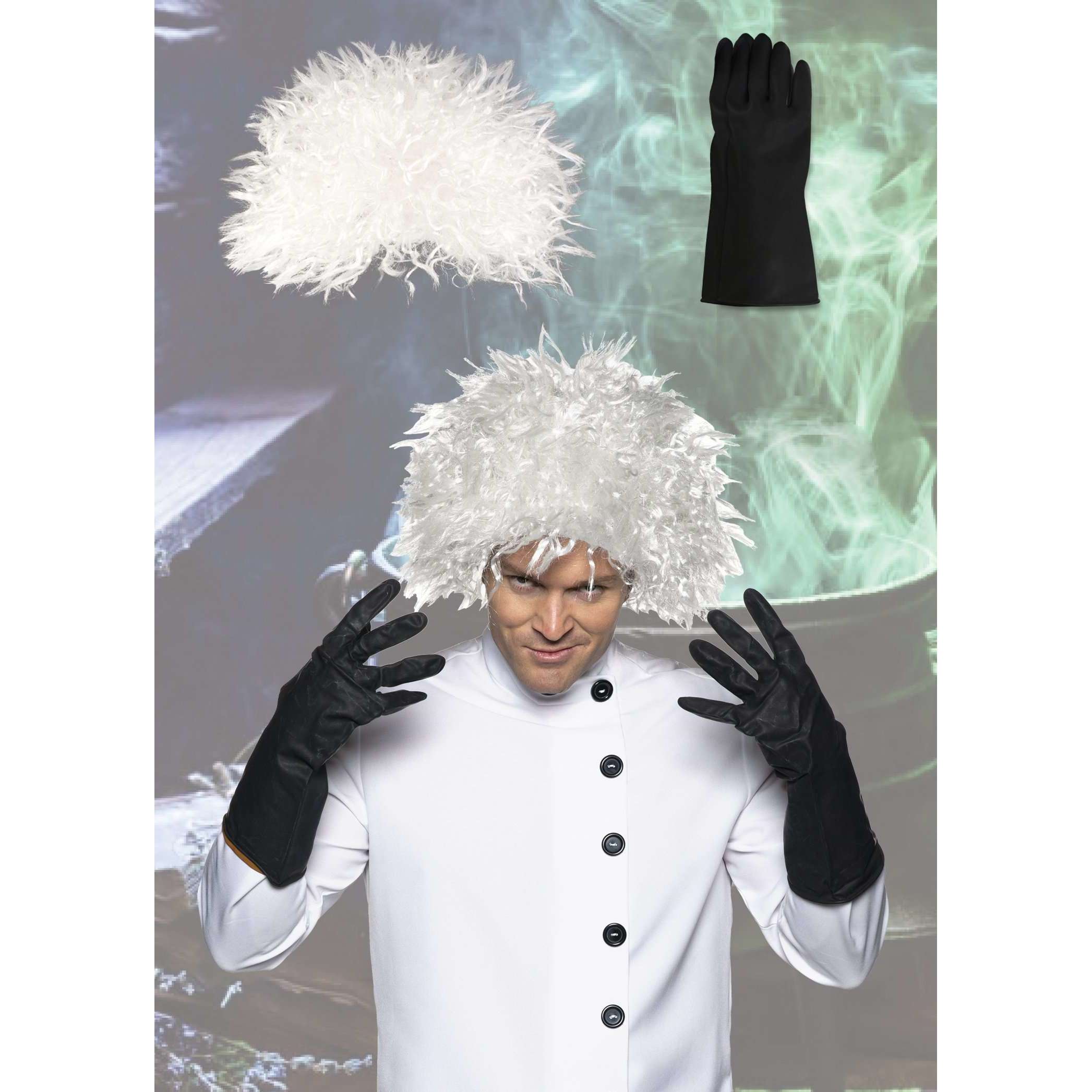 Mad Doctor Accessory Kit w/ Gloves & Wig