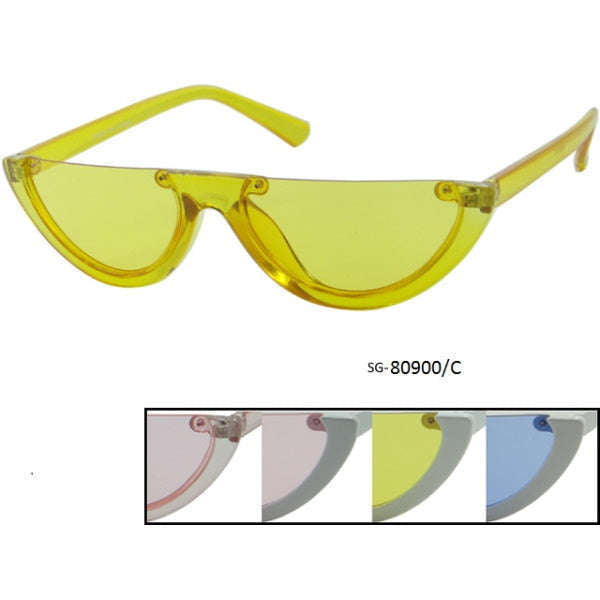 Funky Shaped Color Sunglasses