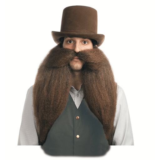 Saloon Keeper Mustache and Beard
