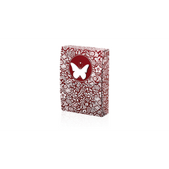 Butterfly Playing Cards Marked (Red) 3rd Edition by Ondrej Psenicka