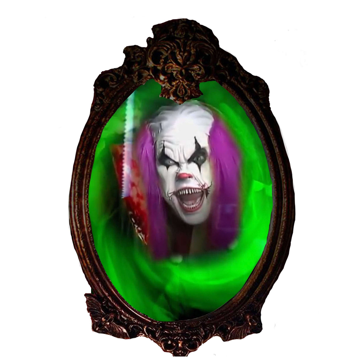 Clown Scary Mirror