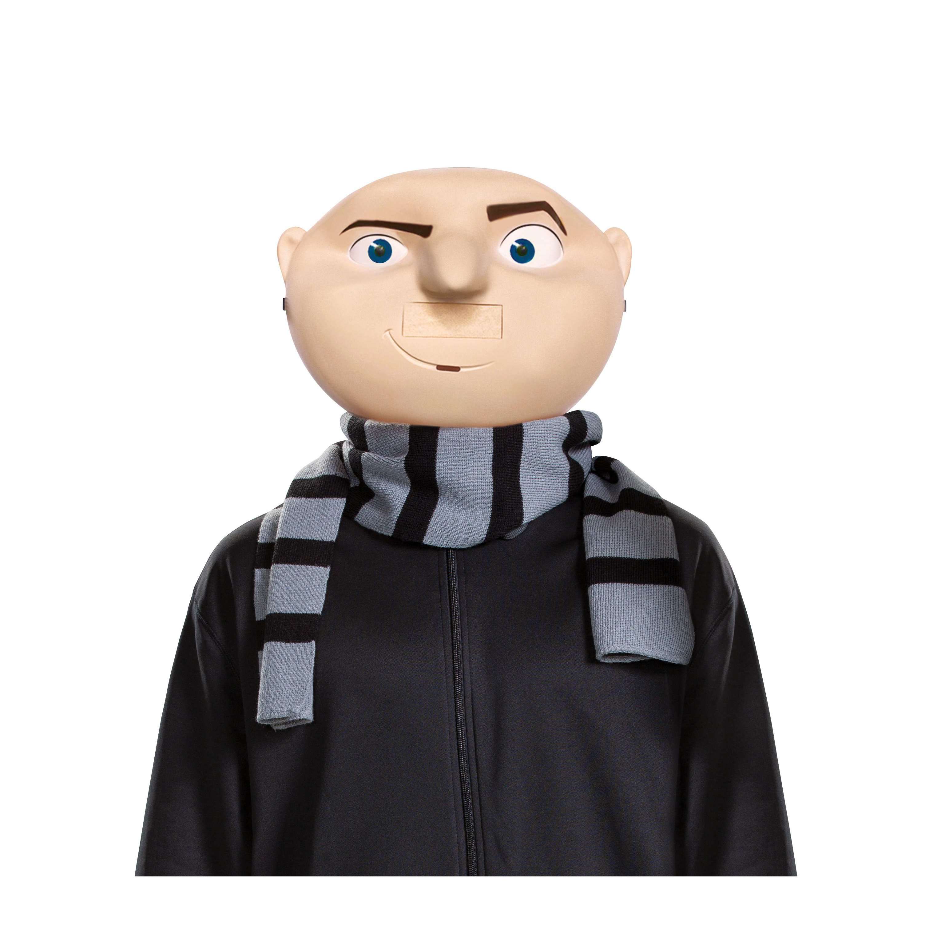 Minions Gru Adult Costume with Mask and Scarf