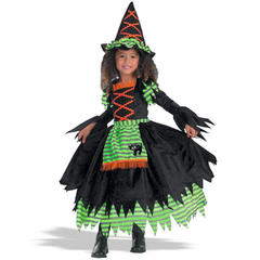 Classic Story Book Witch Kids Costume