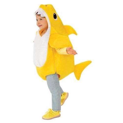 Yellow Baby Shark Toddler Costume