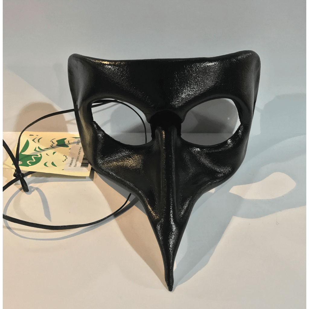 Black Pettruccio Leather Mask