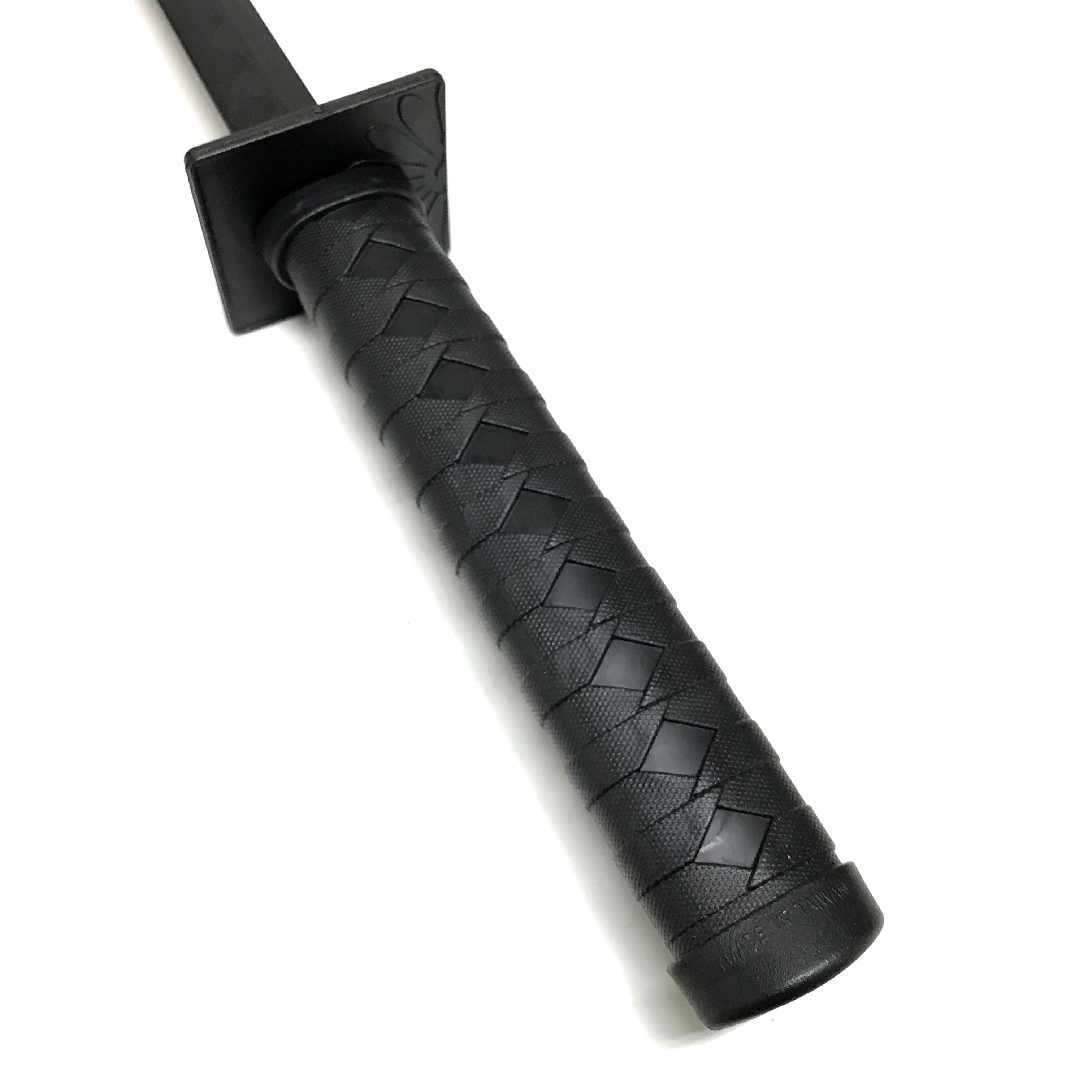 Polypropylene 34.75 Inch Black Wakizashi Sword Full Contact Stunt Prop - Perfect for Training