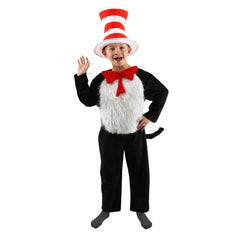 Dr Seuss Deluxe Cat in the Hat Childs Costume Kit