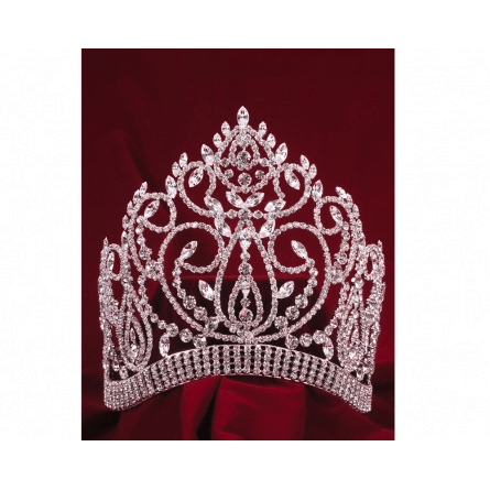 Marquise Rhinestone Crown