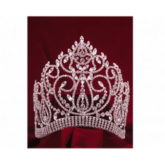 Marquise Rhinestone Crown