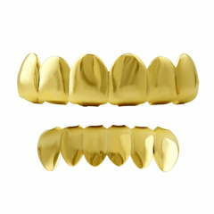 Gold Grillz Top and Bottom