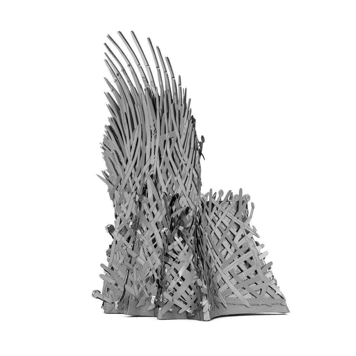 Game Of Thrones Iron Throne 3D Laser Cut Model Kit