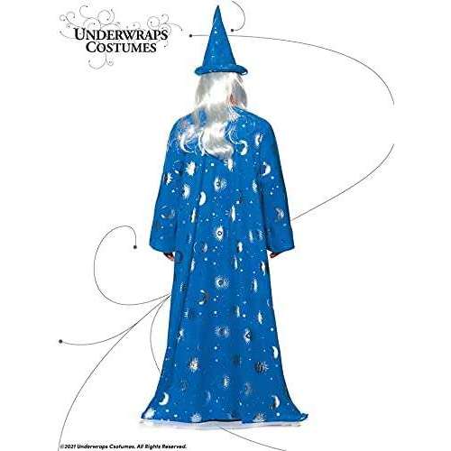 Celestial Wizard Robe Hat Unisex Adult Costume