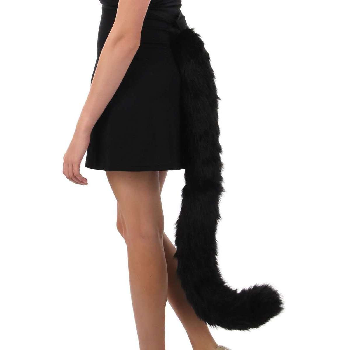 Deluxe Oversized Black Kitty Tail