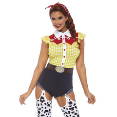Giddy Up Sexy Cowgirl Adult Costume