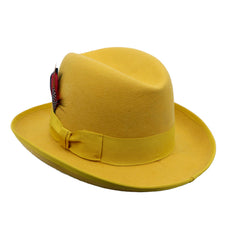 Golden Wool Top Hat
