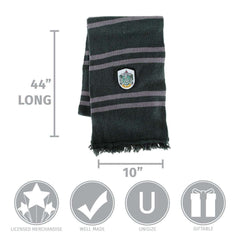 Harry Potter Slytherin Lambs Wool Knit Scarf