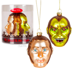 Dr. Jekyll & Mr. Hyde Christmas Ornament