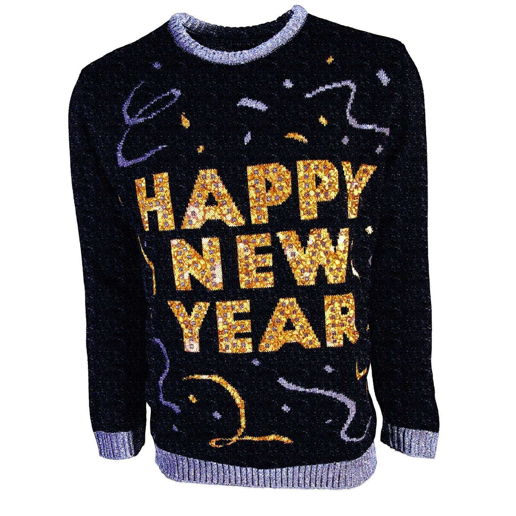 Happy New Year Adult Holiday Sweater