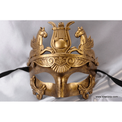 Gold Roman Venetian Male Mask
