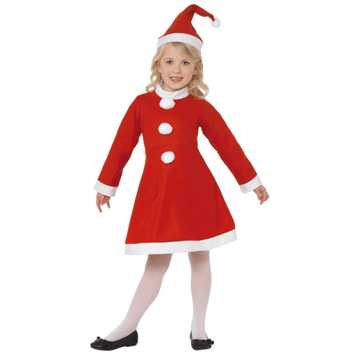 Miss Santa Clause Child Costume
