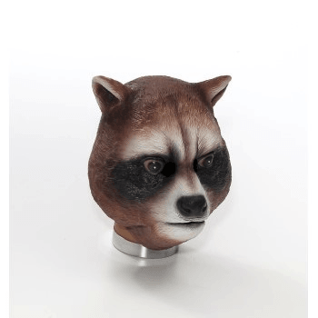 Latex Raccoon Animal Mask