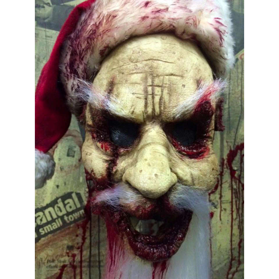 St. Prick Zombie Santa Mask