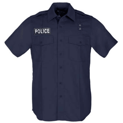 Police Work Shirt in size Medium
