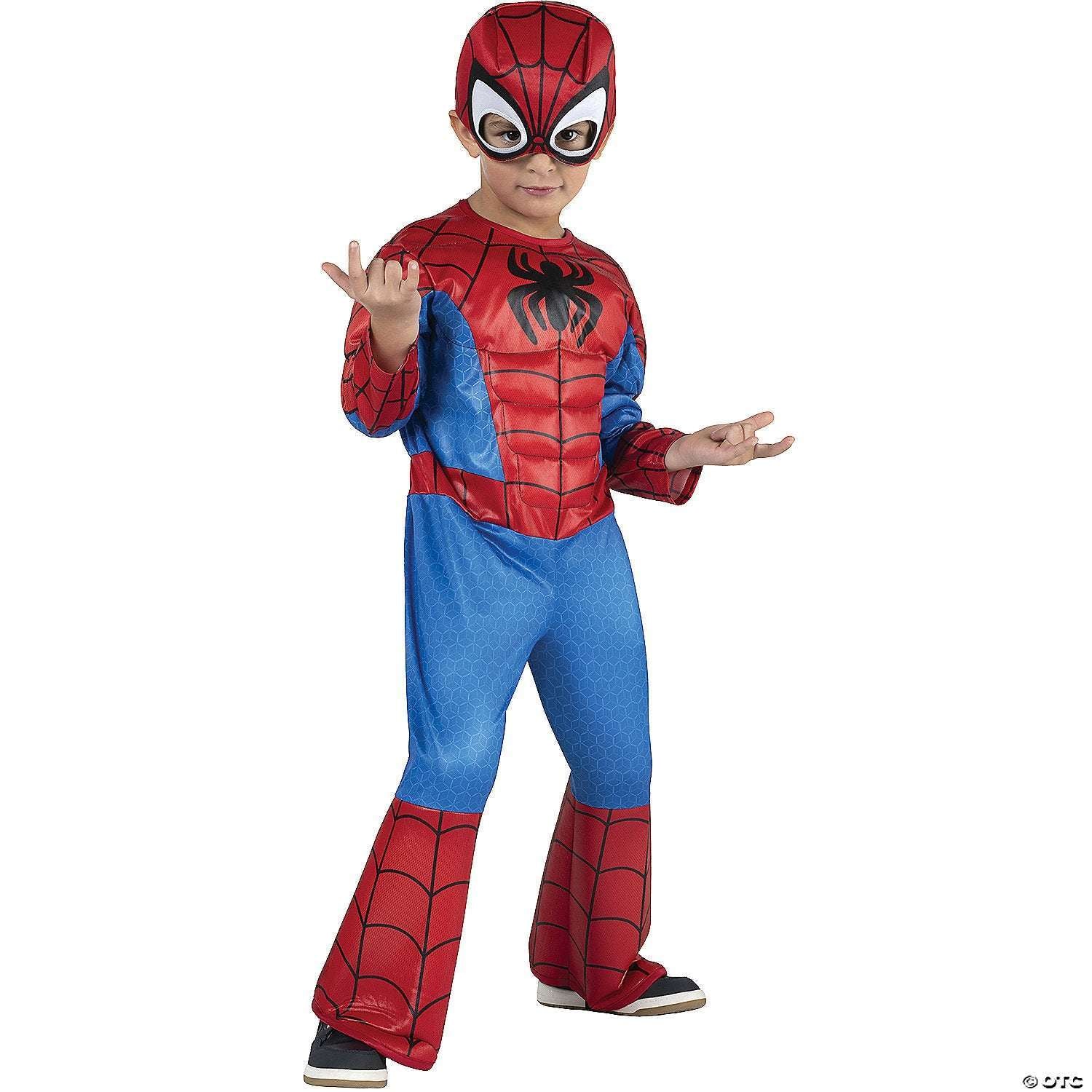 Spider-Man Toddler Costume in 3T-4T with Matching Mask