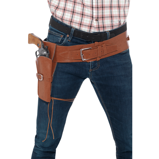 Single Leather Like Holster with Belt