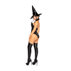 Sexy Wicked Witch Adult Costume with Sequin Detail