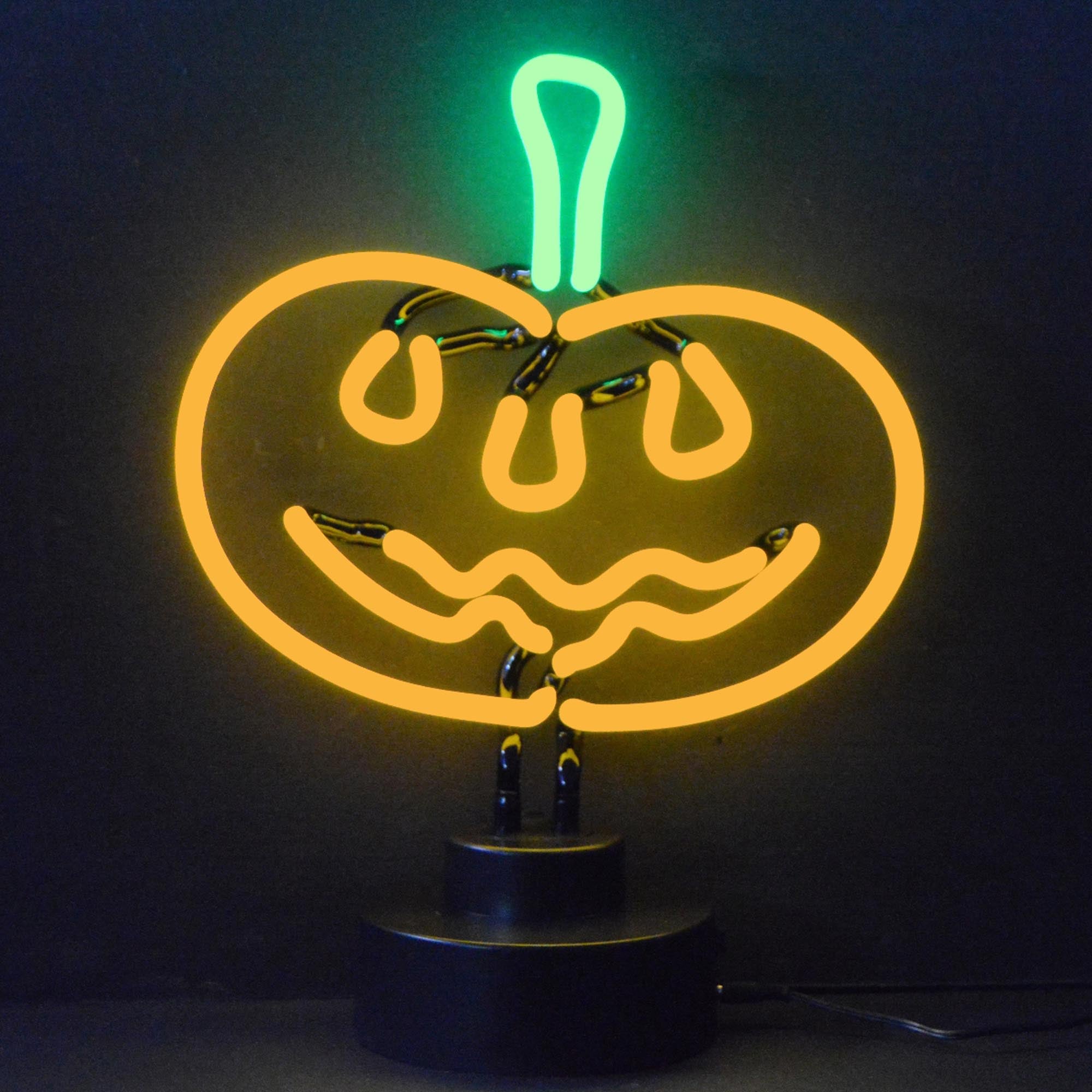 Pumpkin Neon Sculpture