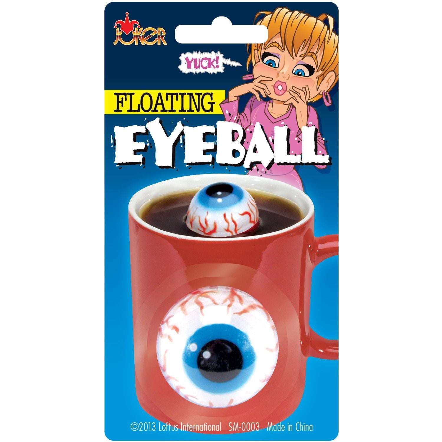 Realistic Floating Eyeball Gag