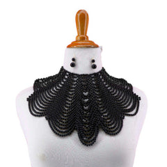 Black Cleopatra Choker w/ Earrings