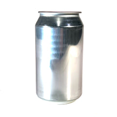 Real, Unfilled Bright Aluminum Can with End - Pop, Soda or Beer Can Blank