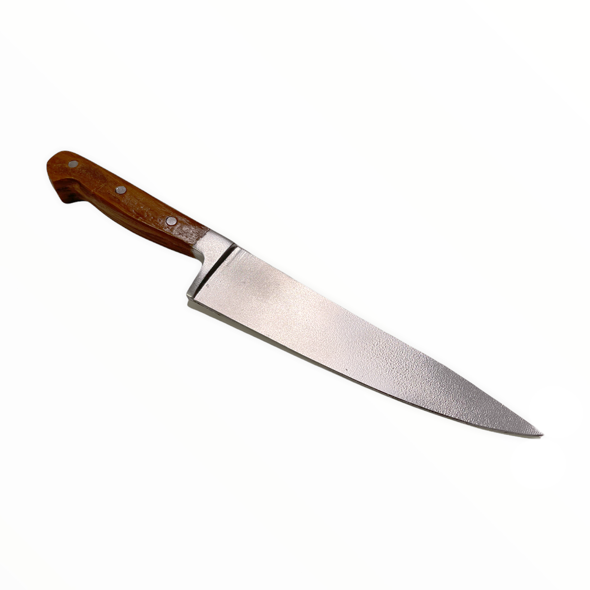 Plastic 13 Inch Chef's Knife Silver Blade and Brown Handle - New - NEW