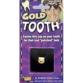 Fake Gold Tooth Cap