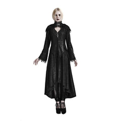 Gothic Dark Angel Long Coat w/ Hood