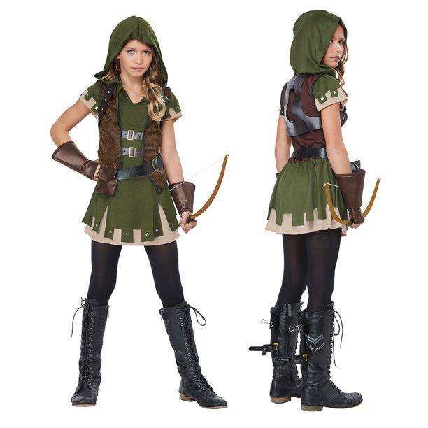 Miss Robin Hood Girls Child Costume
