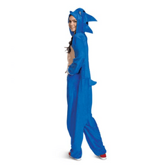 Sonic Movie Adult Onesie Pajama Costume