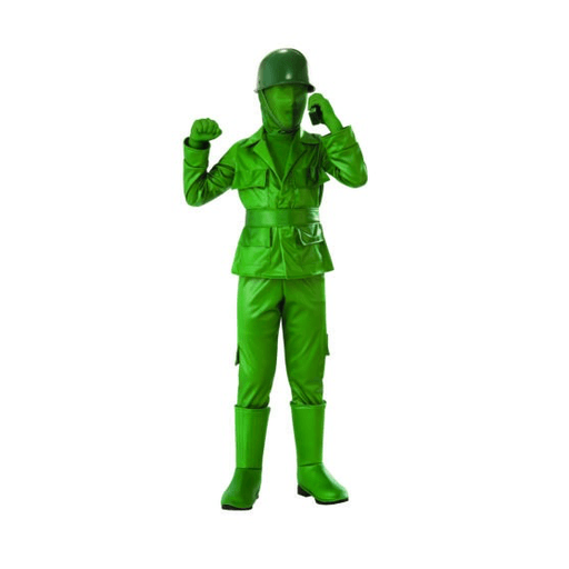 Green Army Boy Action Figure Child Costume