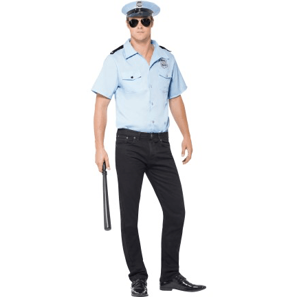 Deluxe Police Officer Adult Costume